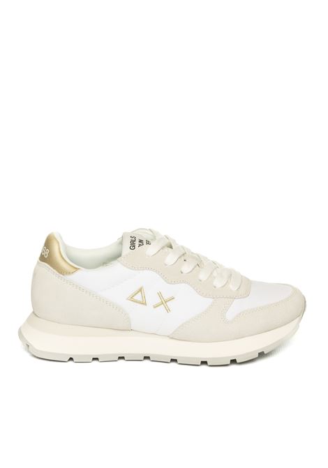White ally/gold sneaker SUN 68 | Z35202ALLYGOLDSILV-01